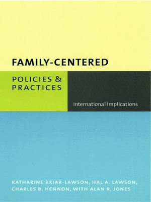 cover image of Family-Centered Policies and Practices